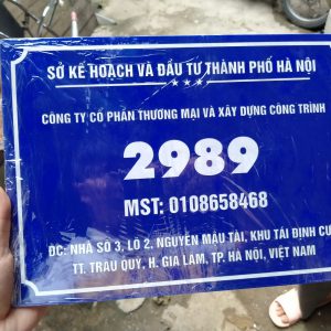 Biển Công Ty Mica Biển Công Ty Mica