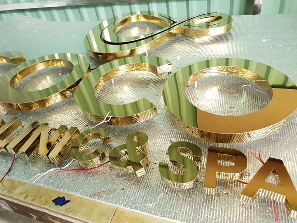 Bảng giá chữ inox mạ đồng Bảng giá chữ inox mạ đồng