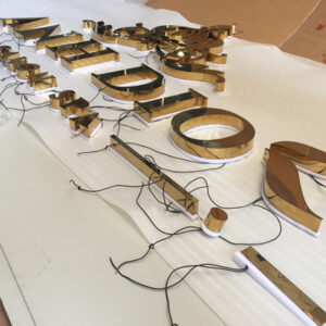 Làm chữ inox - Nhanh, Rẻ, Chất lượng